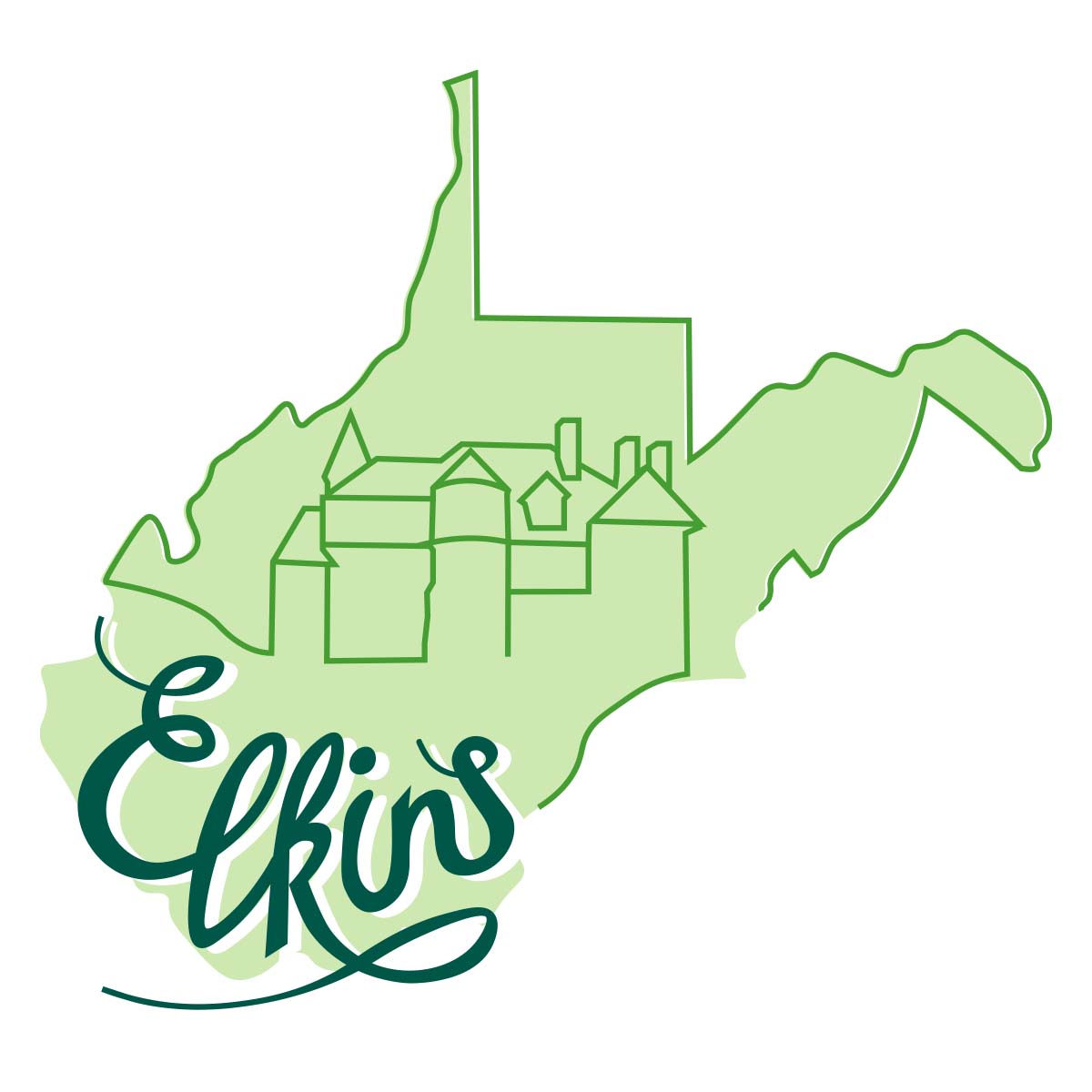 Davis & Elkins College logo variation