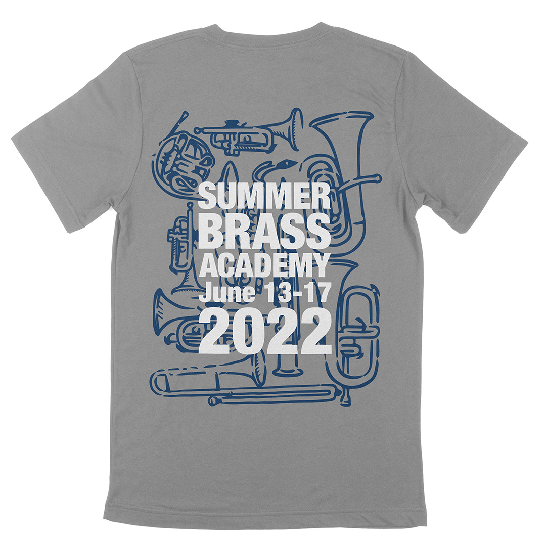 Summer Brass Academy 2022 t-shirts