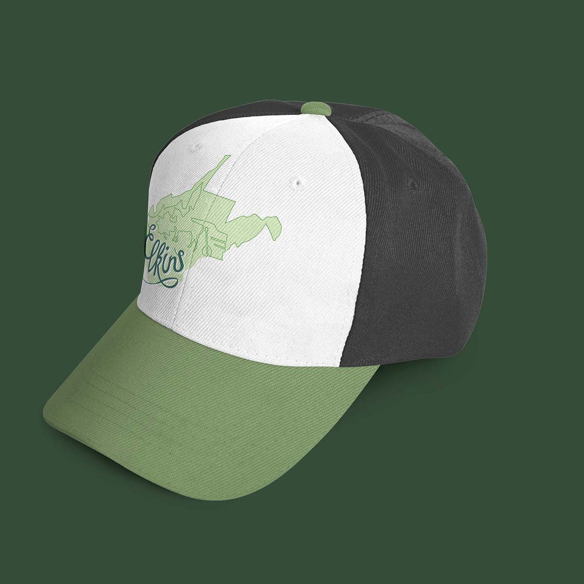 Downtown Elkins logo hat