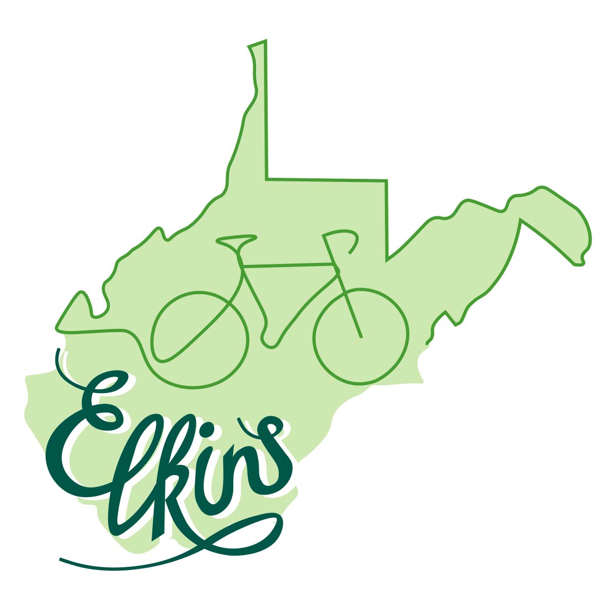 Elkins outdoor recreation logo variation